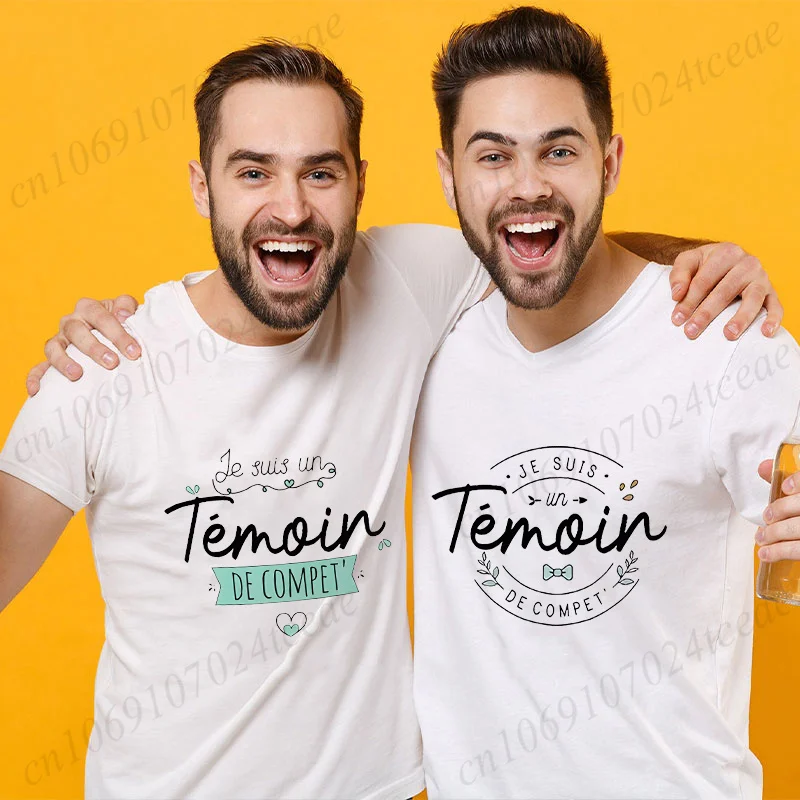 T-shirt da sposo della squadra dello sposo francese T-shirt da fidanzato con addio singolo T-shirt da addio al celibato T-shirt da matrimonio inciso