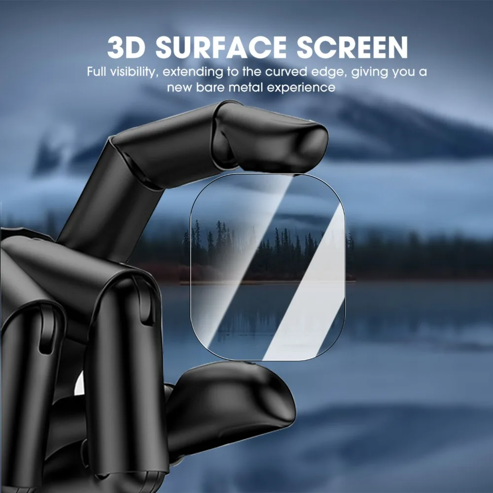 Easy Installation HD Glass for Apple Watch Ultra 3/2/1 Screen Protectors with Auto-alignment Installation Tool for Apple Watch