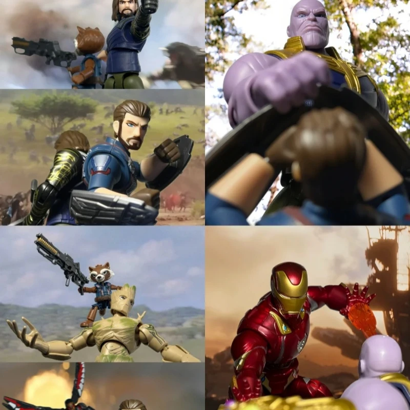 

Оригинальные блоки The Infinity Saga, периферийная игрушка из фильма, ракета, енот, галактика, том 3, подвижная модель, фигурка, детские подарочные игрушки