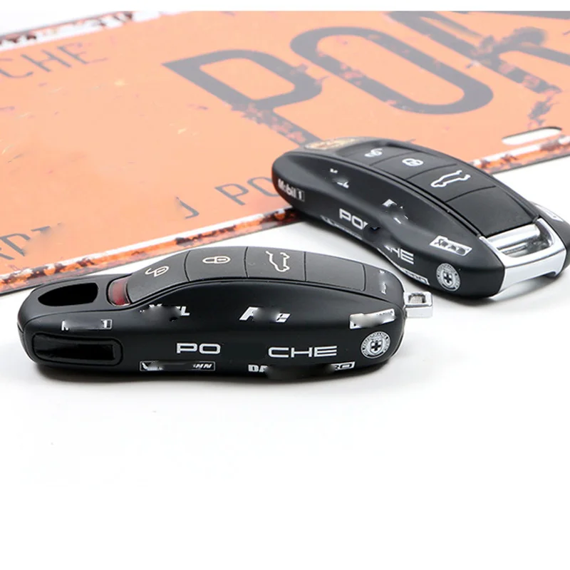 

Suitable for the new Porsche keycase Cayenne Panamera MACAN 718 Caman Black Edge keycase cover