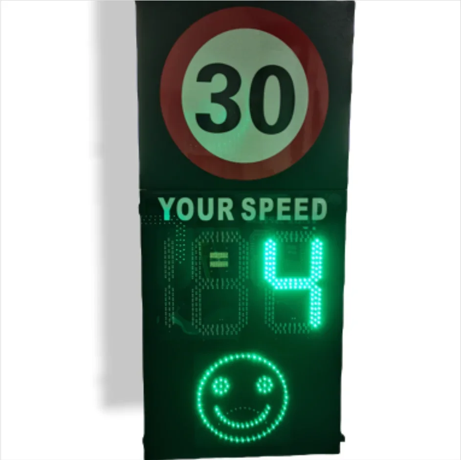 Solar Powered Radar Speed Detector Traffic Signs for Speed Limit Solar Radar Sign for Sale