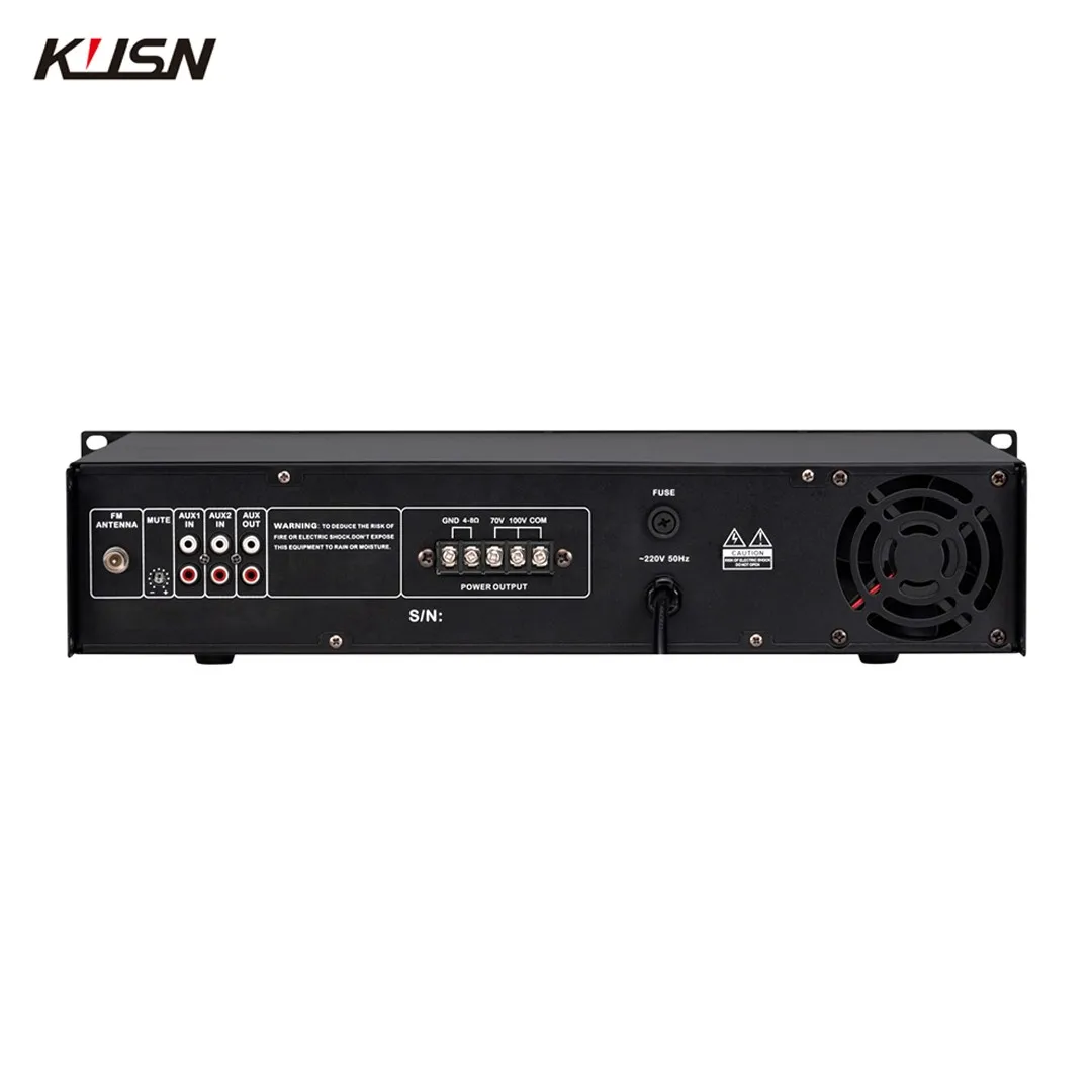 360W Professional Audio Power MP3 Mixer Amplifier 2U Powered 5 Channels Sound Pa System With FM Usb