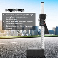 0-150mm Digital Accuracy Height Aperture Depth Gauge with Magnetic Base Digital Height Gauge Depth Measuring Tool Height Caliper