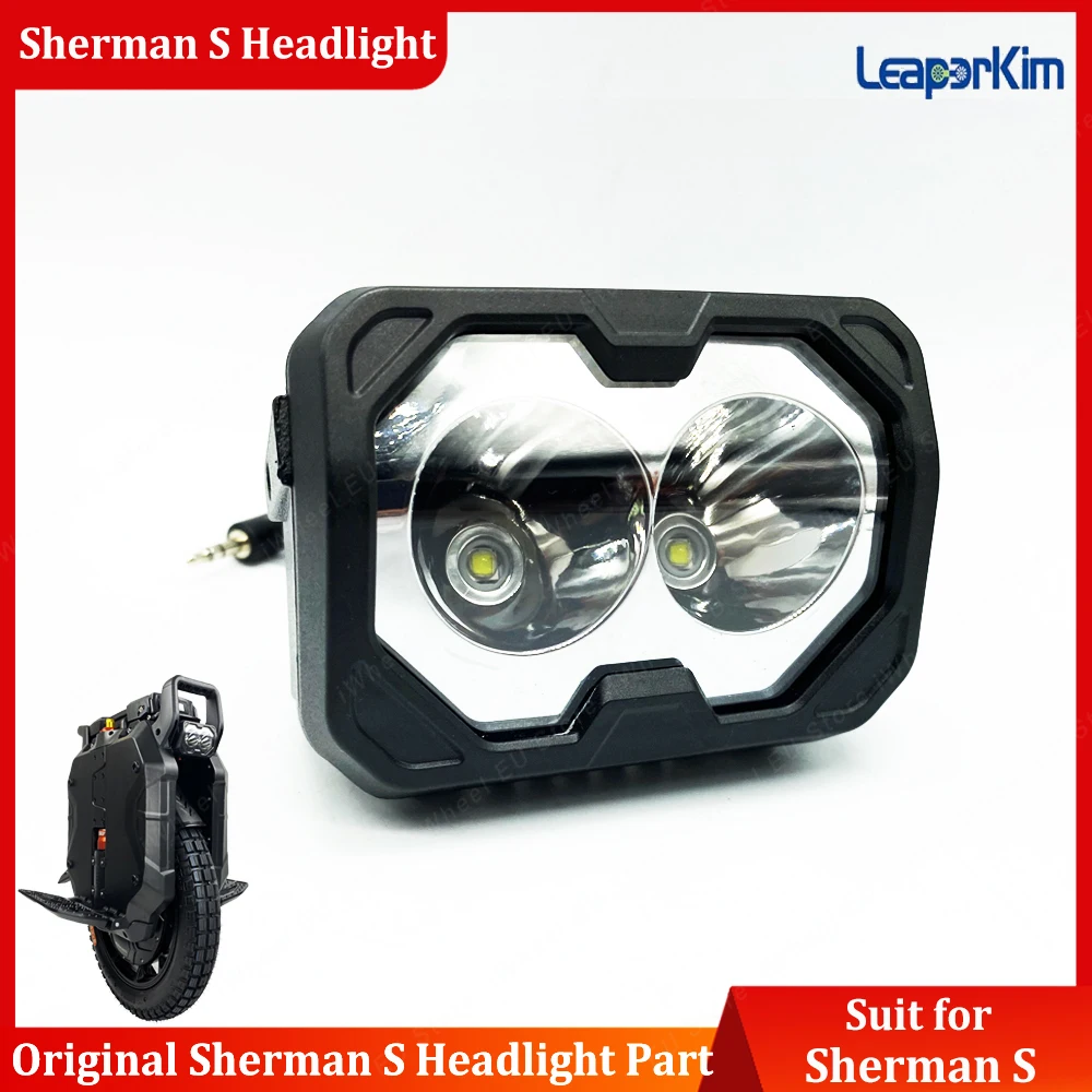 Original LeaperKim Veteran Sherman S Headlight Front Light for Sherman S Electric Wheel Official Sherman S Accessories