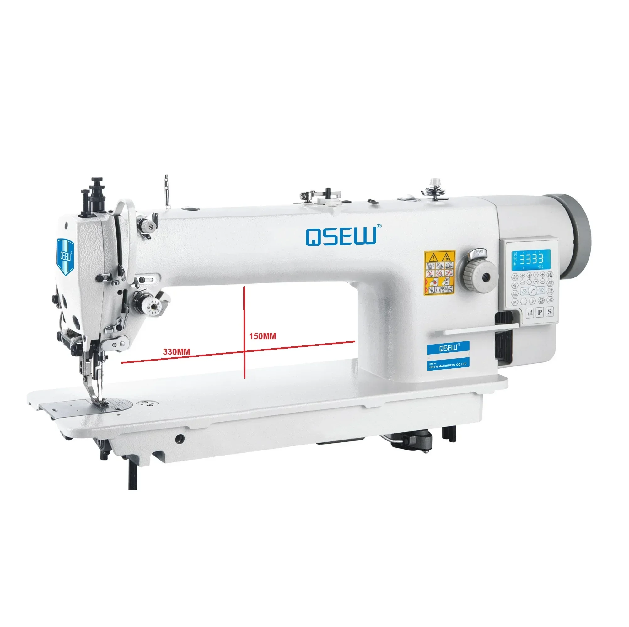 

QS-0322-D4 Single Needle Direct-drive walking foot Auto Trimmer auto foot lifter Long Arm Lockstitch Industrial Sewing Machine