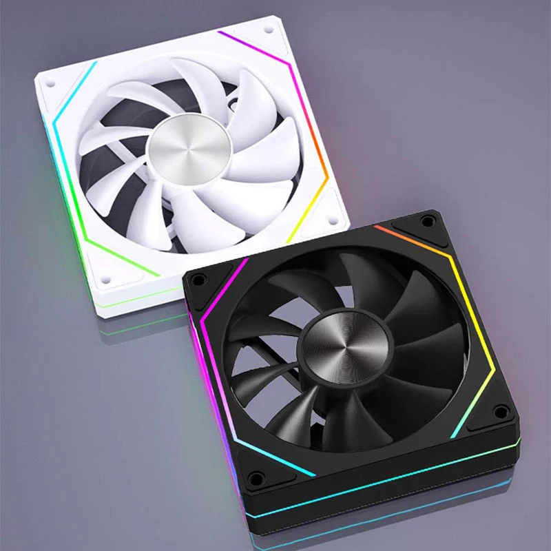 

Вентилятор для корпуса ПК OEM PRISM 5 PRO, 12 см, ARGB, 4-контактный PWM, тихий, 12В, большой объем воздуха, 45.2CFM