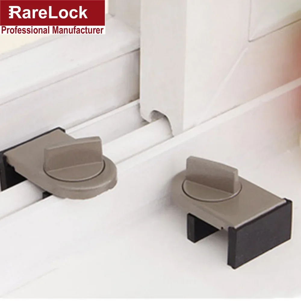 Sliding Window Lock Baby Safety for Home Security Anti-theft Infant Protection Child Care Bathroom Accessories Rarelock MS318 b