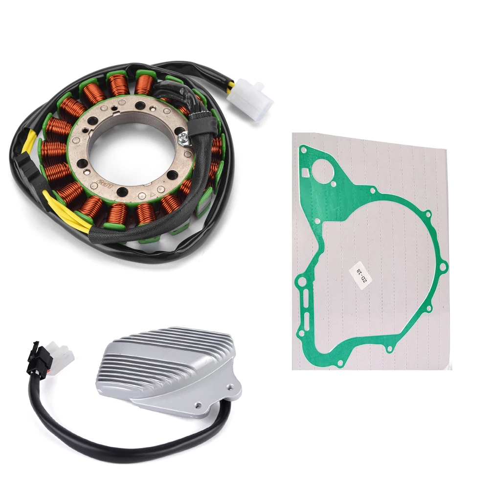 

Rectifier Regulator Stator Coil Gasket Kit for Yamaha XV535 Virago 535 1997-2003 XV500 Virago 500 1998 Virago535 Virago500