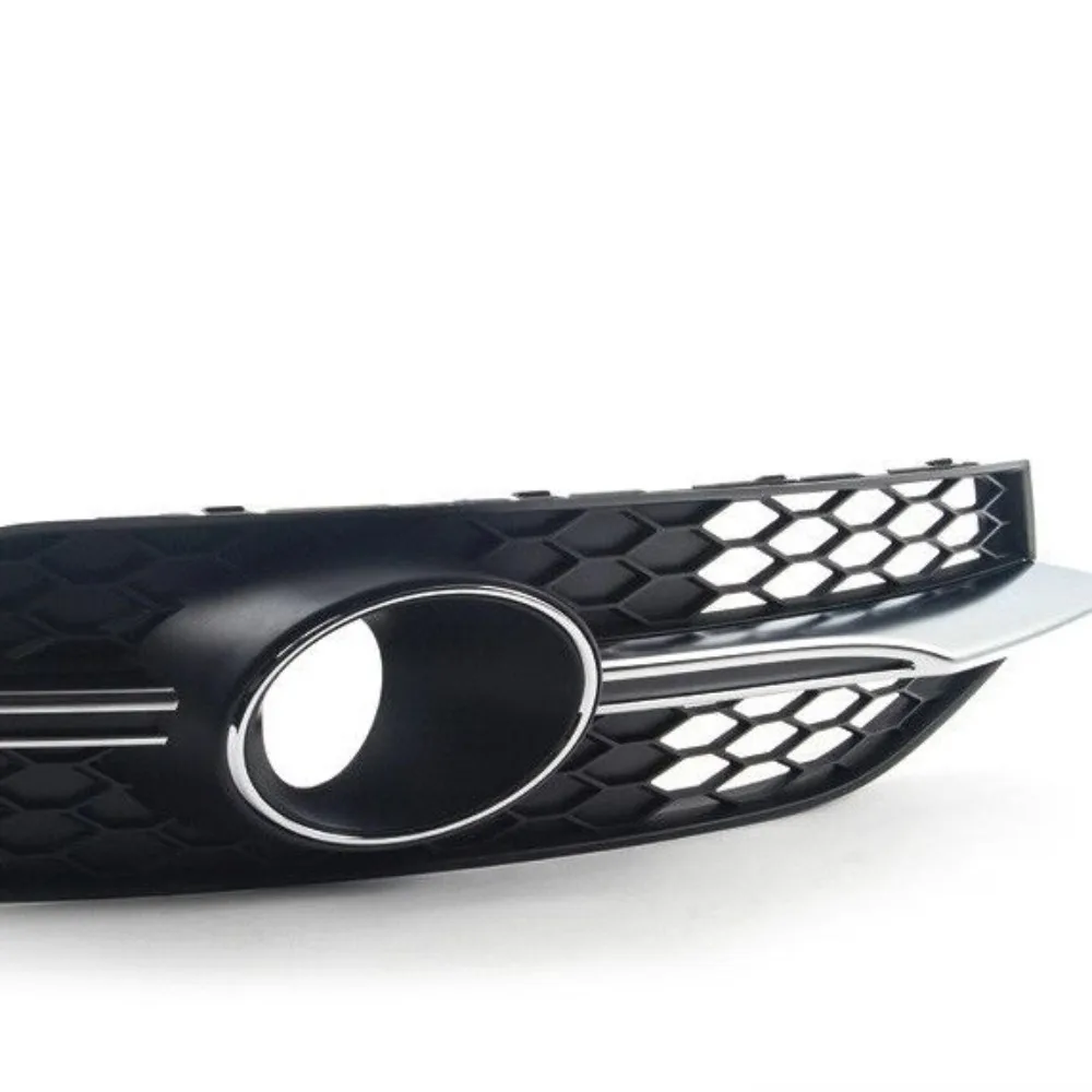 

Suitable for Audi A7 2010-2015 Modified S7 Silver Fog Lampshade Grille Front Bar Ventilation