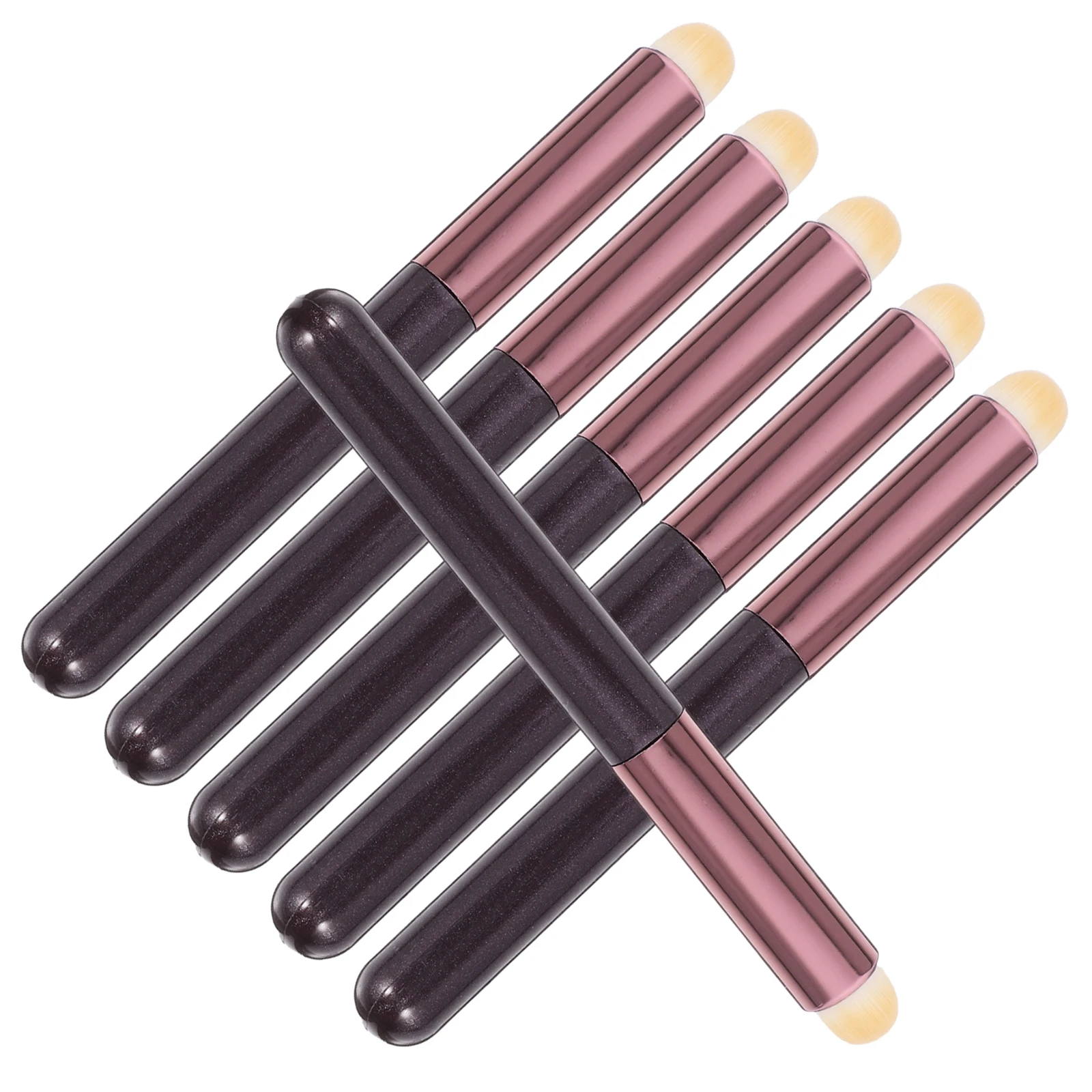 

6 Pcs Applicator Makeup Sponges Round Makeup Puff Head Dust Cover Foundation Foundation Sponge Powder Puff Applicator