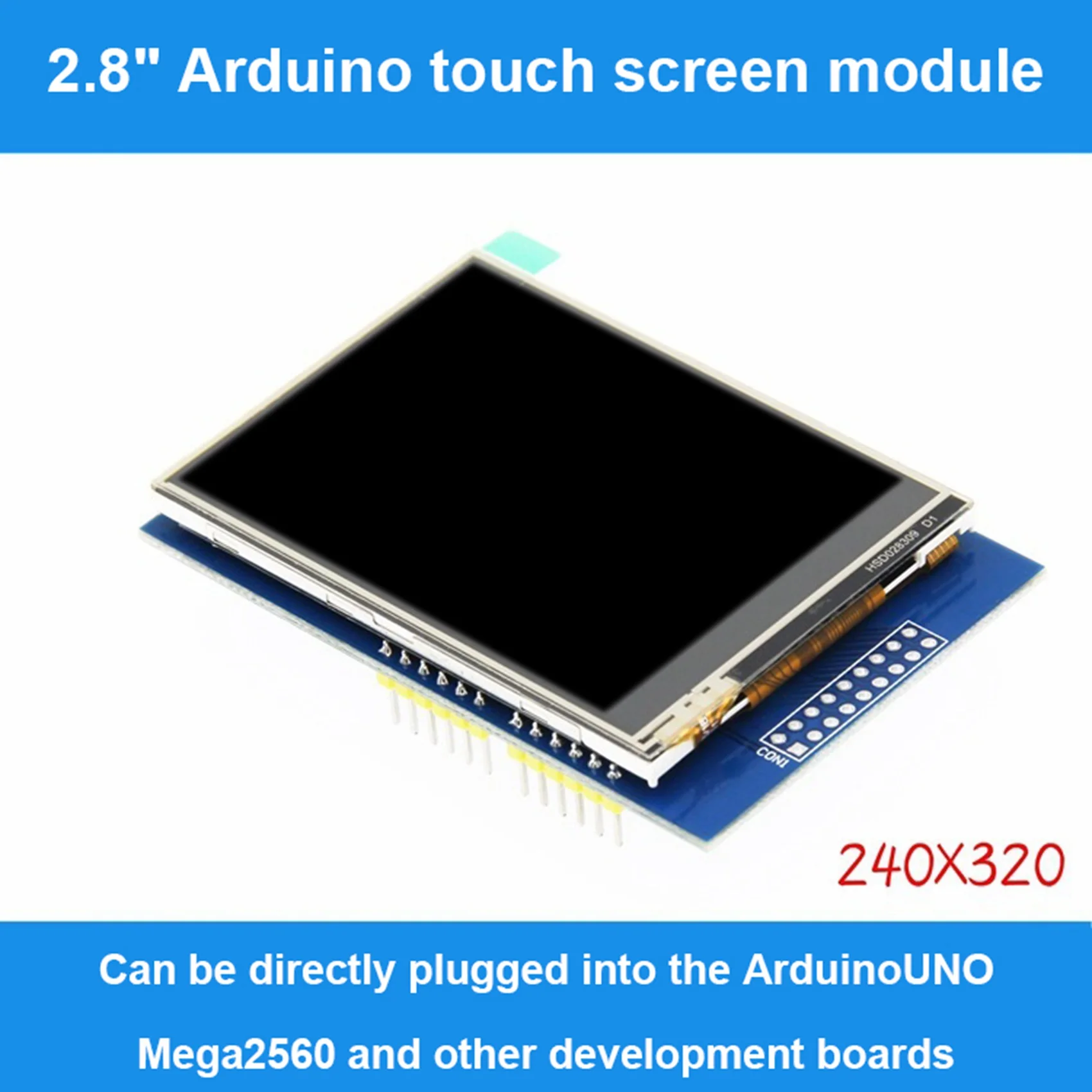 Módulo de tela LCD TFT de 2,8 polegadas 480X320 HD Módulo de exibição HX8347 para placa Arduino UNO e MEGA 2560