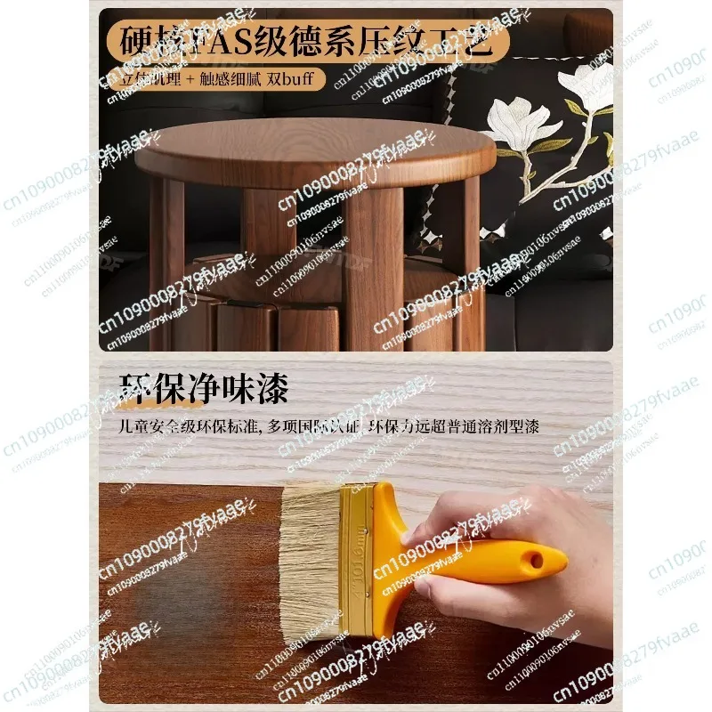 Stackable Stool, Wooden New Chinese-style Stackable Stool, Dining and Coffee Table for Household Use