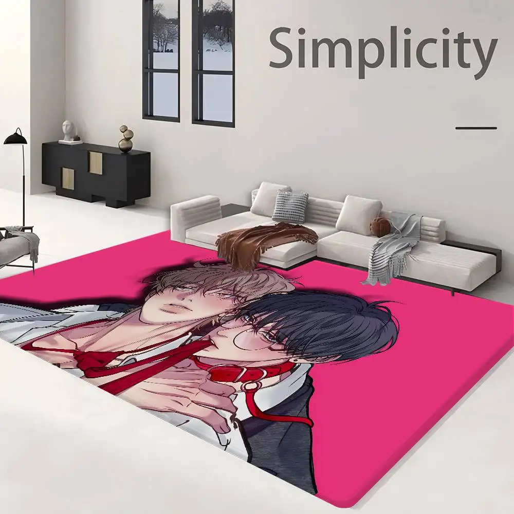 Negative Romance Bl Door Mat Nordic Style Bedroom Living Room Doormat Home Balcony Anti-Slip Alfombra