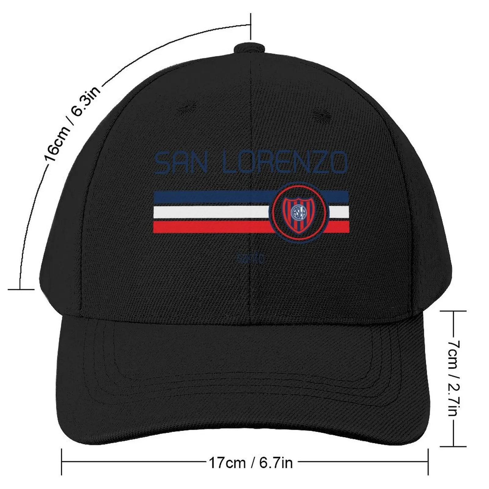 Superliga - San Lorenzo (Away White) Baseball Cap Luxury Brand funny hat Caps For Men Women's