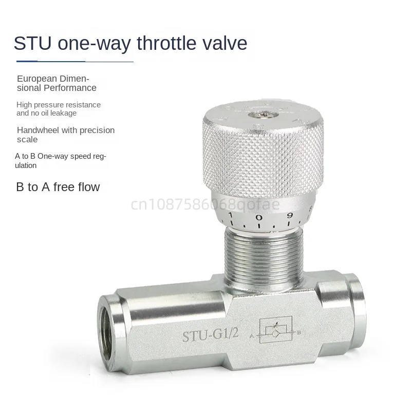 Flow Control Valve STB Hydraulic Throttle Valve STB-G1/4 STB-G3/8 STB-G1/2 STB-G3/4 STB-G1 Check Throttle Valve