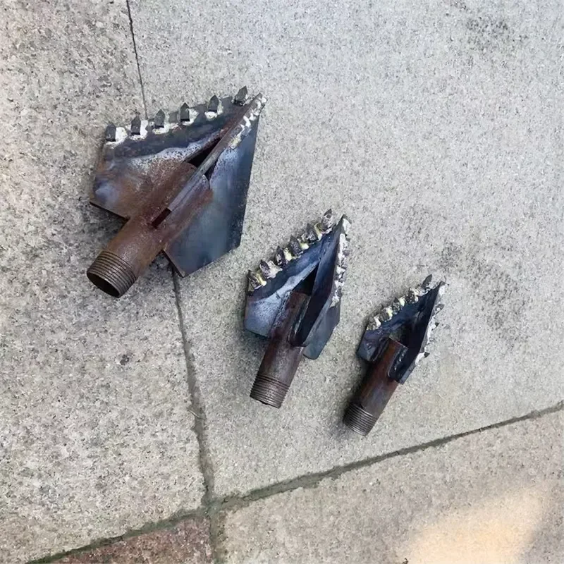 for Small Water Well Drilling Super Hard Alloy Bit Electric Drill 3 Wing Rock Bit 4-20 cm