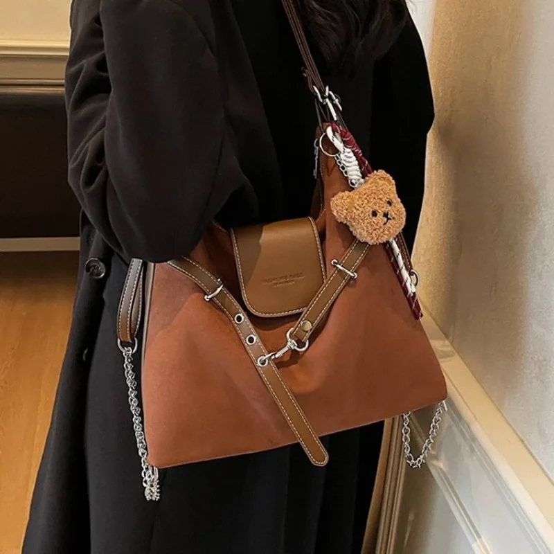 

Elegant Ladies Handbag Underarm Bag Crossbody Purse For School Students Campus Style Portable