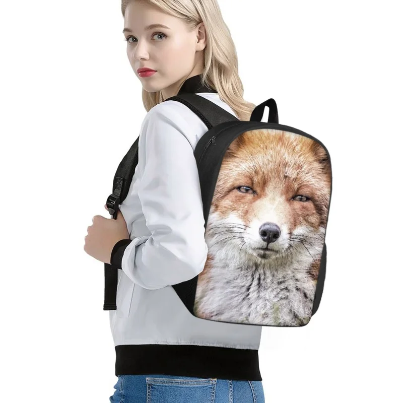 HYCOOL School Bags For Teenage Girls Animal Print Students Backpack Multifunctional Cartoon School Bag Plecaki Szkolne Mochilas