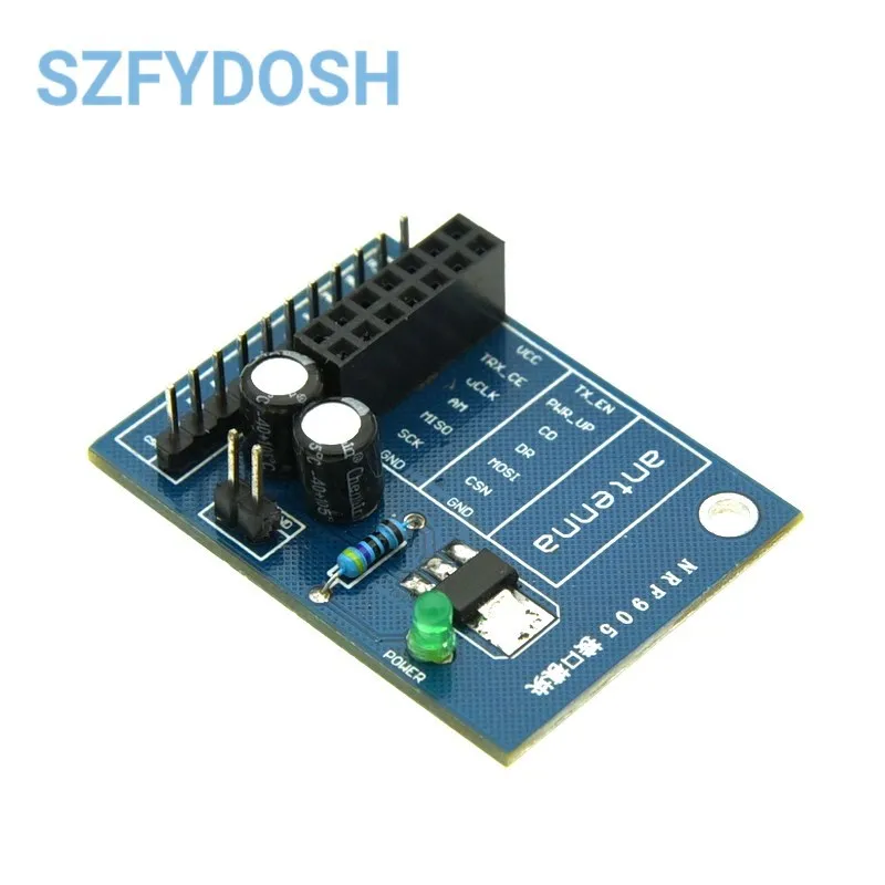 1PCS NRF905 Wireless Module Socket / NRF905 Adapter Board /905 Communication Module /3.3V Voltage Regulator Module