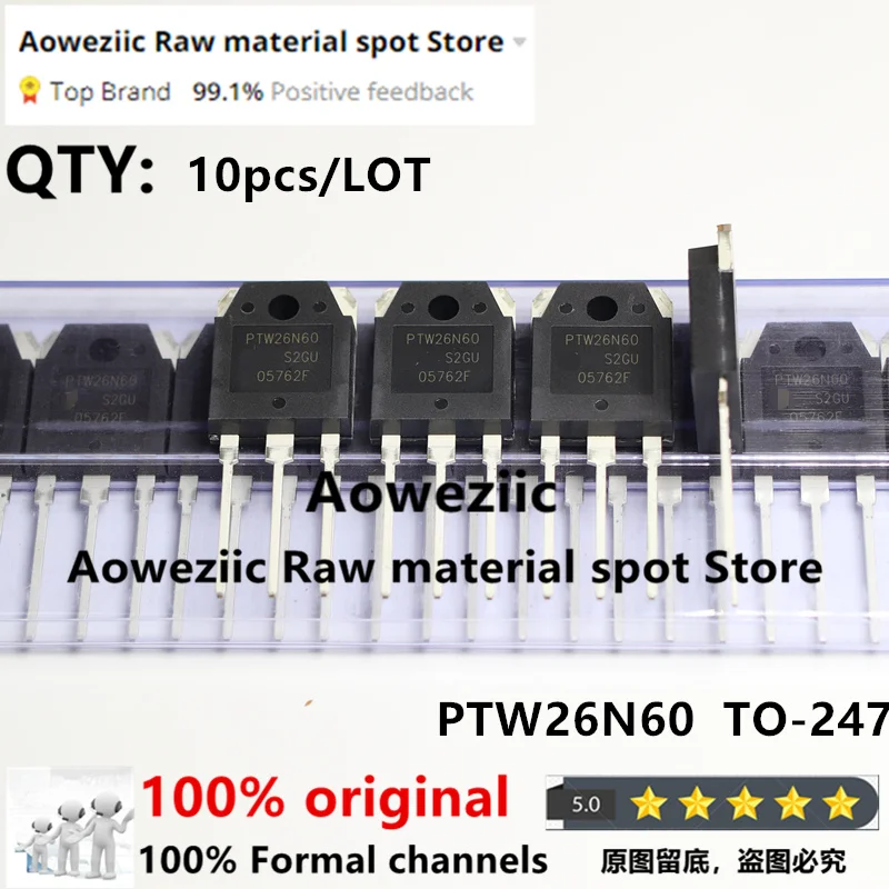 Aoweziic  2021+ 100% New Imported Original  PTW26N60  PTW28N50  TO-247  N-Channel MOS Tube   26A 600V 28A 500V