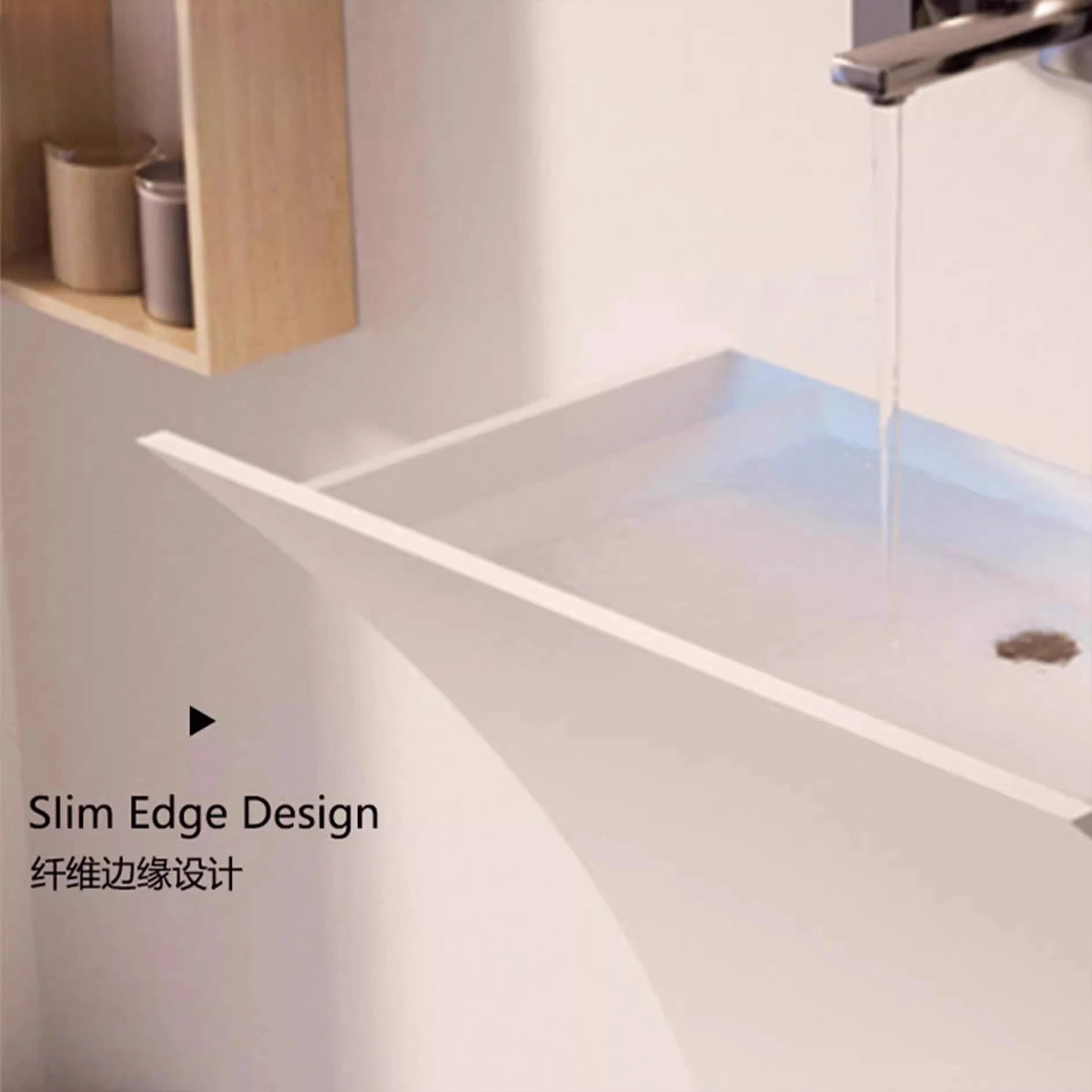 حوض غسيل مثبت على الحائط من oywj، حوض غسيل خارجي لفندق B & B Plaza Balcony #4