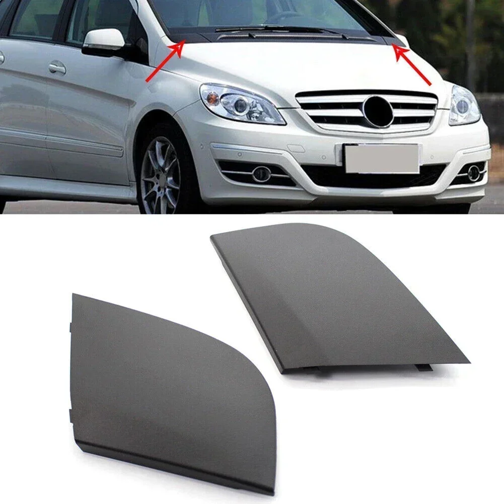 2pcs Plastic Front Windshield Water Drain Cover Replacement For Benz B CLASS W245 A1698300275 A1698300375 Car Exterior Part