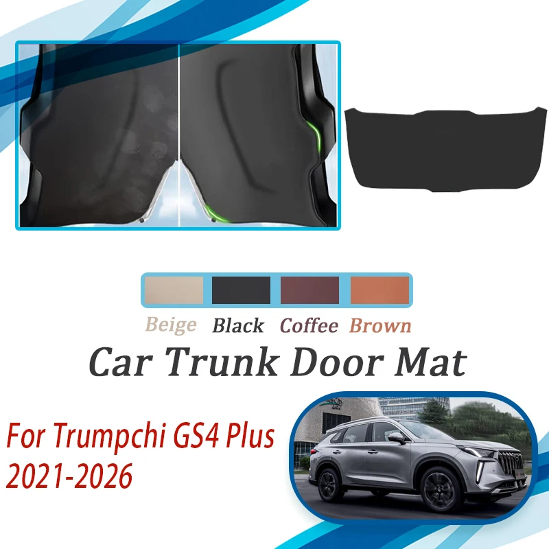 

Car Tailgate Pad For GAC Trumpchi GS4 Plus 2021 2022 2023 2024 2025 2026 Scratchproof Rear Trunk Door Cover Boot Mat Acesssories