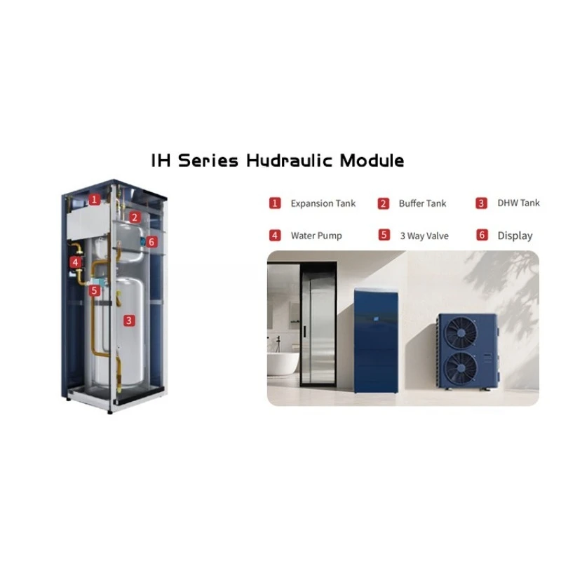 R290  RK Series Heat Pump Water Heater Heating System Smart Inverter Heat Pump Air to Water Split Type