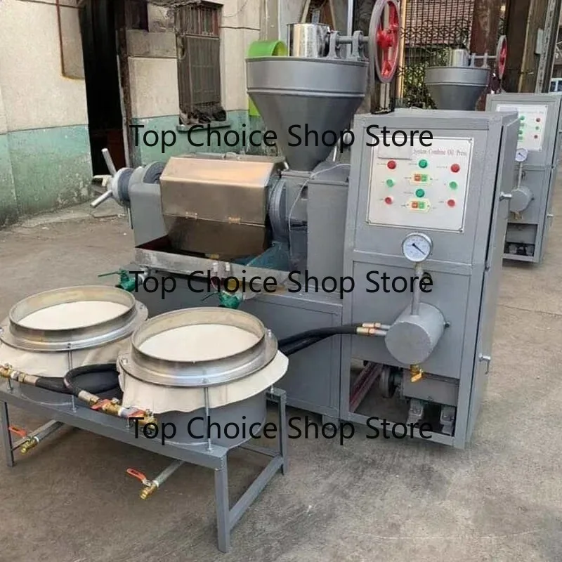 Oil Press Machine With Filter Fully Automatic Palm Oil Press Line Black Seeds Sunflower Oil Processing Machine