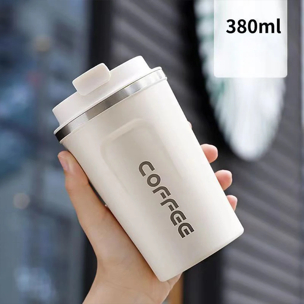 Stainless Steel Travel Mug Insulated Mug With Lid For On Go Beverages Suitable For Most Car Cup