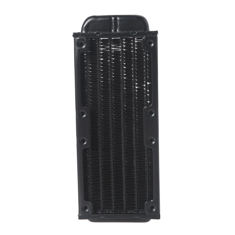 G1/4 Thread 60mm PC Water Heat Exchanger Computer Aluminum Heat Radiator Heat Sink for Computer Water Cooling System