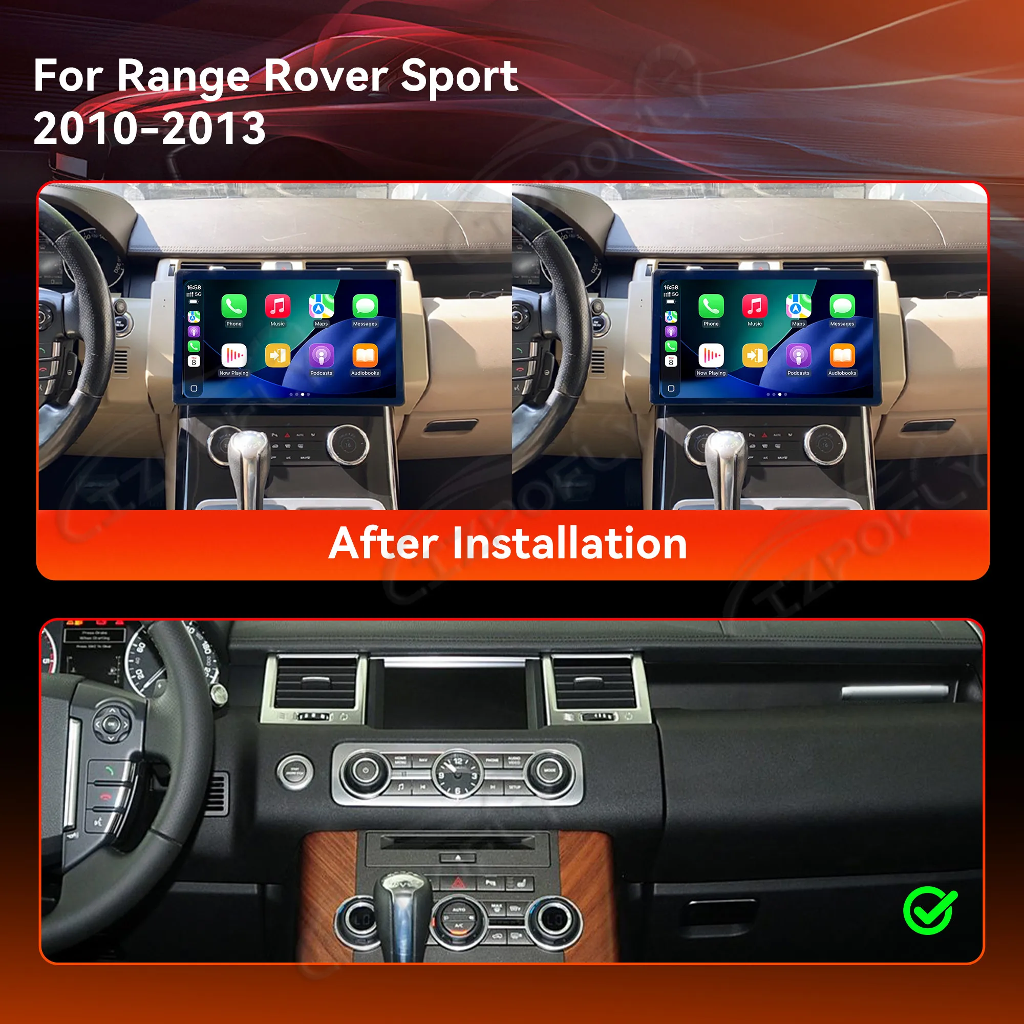 Lizpofly CarPlay 12.3