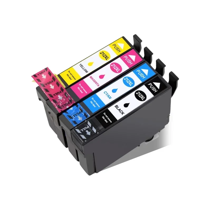 212 212XL Remanufactured Ink Cartridge for Epson T212XL T212 XL to Use with Expression XP-4100 XP-4105 Workforce WF-2830 WF-2850