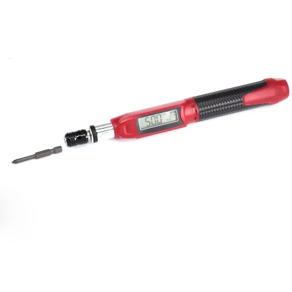 High precisionTaiwan manufacturing Digital Torque Screwdriver 0.05-4NM Four kinds of torsion unit can choose peak/trace mode