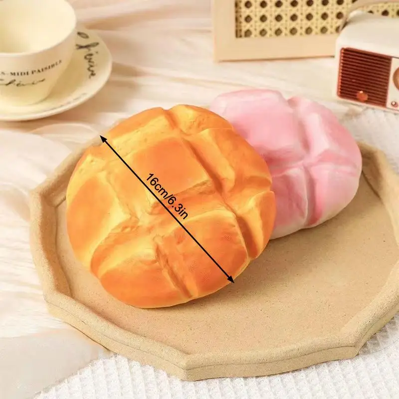 1Pc High Quality Slow Rising  Bread Oversized Pineapple Bun Stress Relief Toy Prank Decoration Unique Birthday Gift. view 2