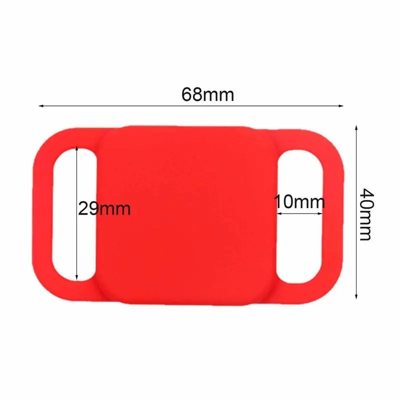 Funda protectora de silicona para Collar de mascota, cubiertas de seguridad antiarañazos, funda de dispositivo antipérdida, funda de seguimiento de ubicación para Tiles-Mate 2020