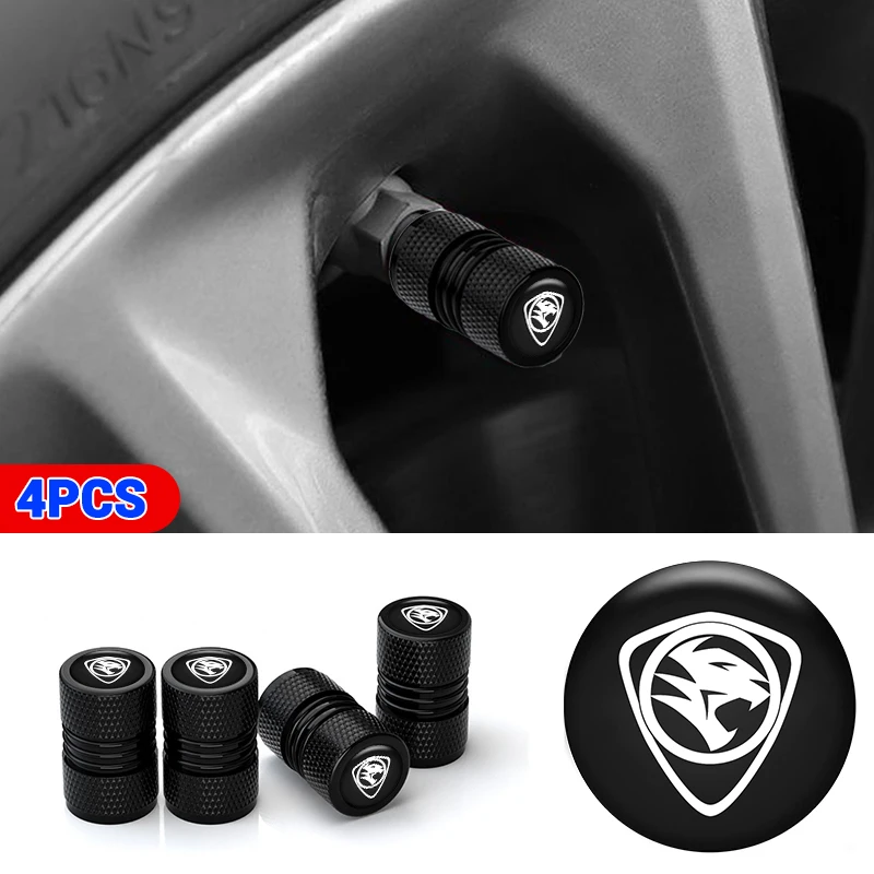 4 قطعة سيارة الإطارات صمام قبعات الغبار يغطي الإطارات عجلة الجذعية غطاء صمام الهواء ل Proton Exora Iriz R3 Prima Saga Suprima S Waja X50 X70 #4