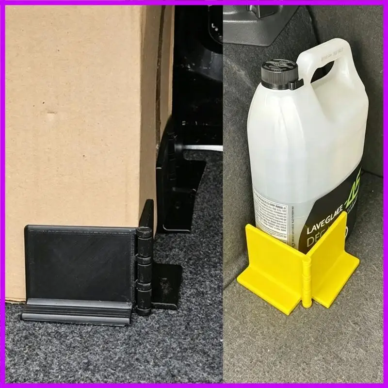 R9CC Lightweight Collapsible Rear Compartment Organizers Trunk Fixing Bracket Suitable For Various Car Models Storage Needs
