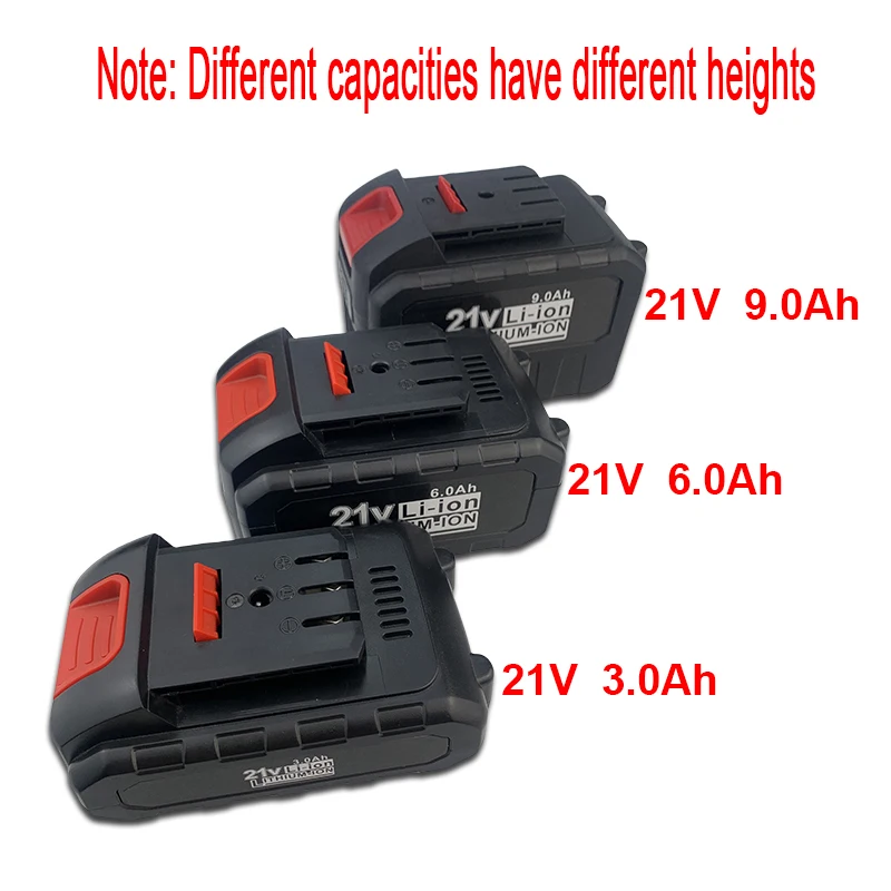 21V Power Tool Rechargeable Lithium Battery For Cordless Electric Wrench Car impact wrench