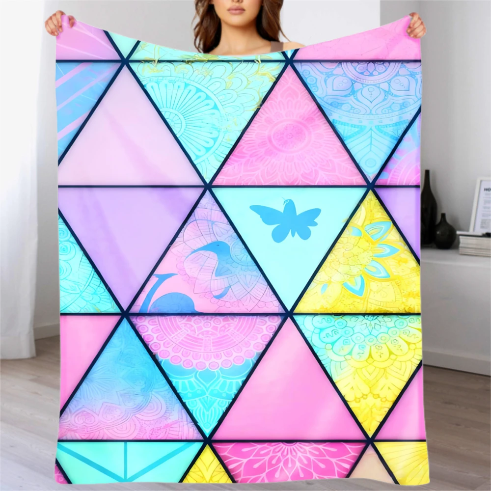 

Flowers,Animal,Constellation| Flannel | Room Decor Blanket, Camping Stuff,Festive Gift Selectio | Soft and delicate | Keep warm