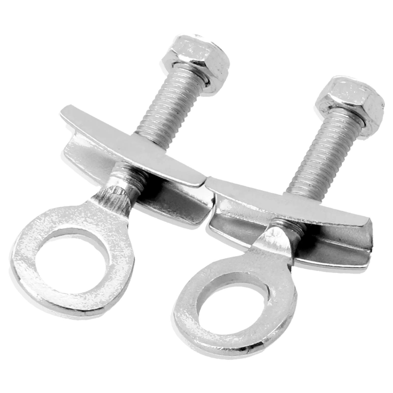 2x Bicycle Chain Adjuster Tensioner Axle Tug Single Speed Wheel Fastener Bicycle Repair Tools For Dead Speed Car/folding Car