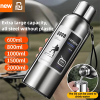 Xiaomi Youpin 316L Stainless Steel Vacuum Flask Leakproof Insulated Water Bottle For Outdoor Hiking Camping Portable Sports Mug