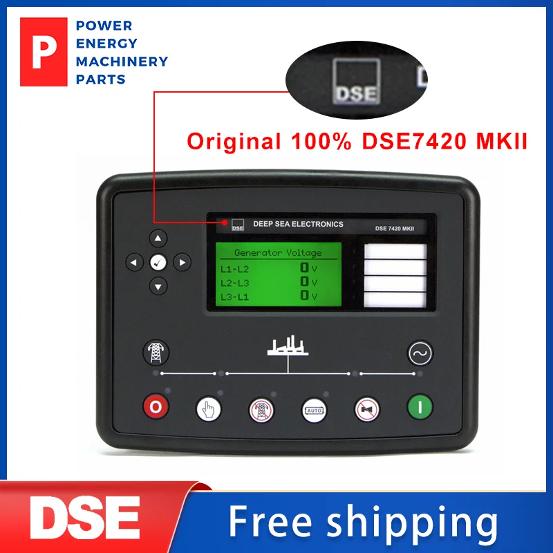 

Original Deep Sea Generator DSE7420 MKII Auto Mains (Utility) Failure Control Module dse420 mkii