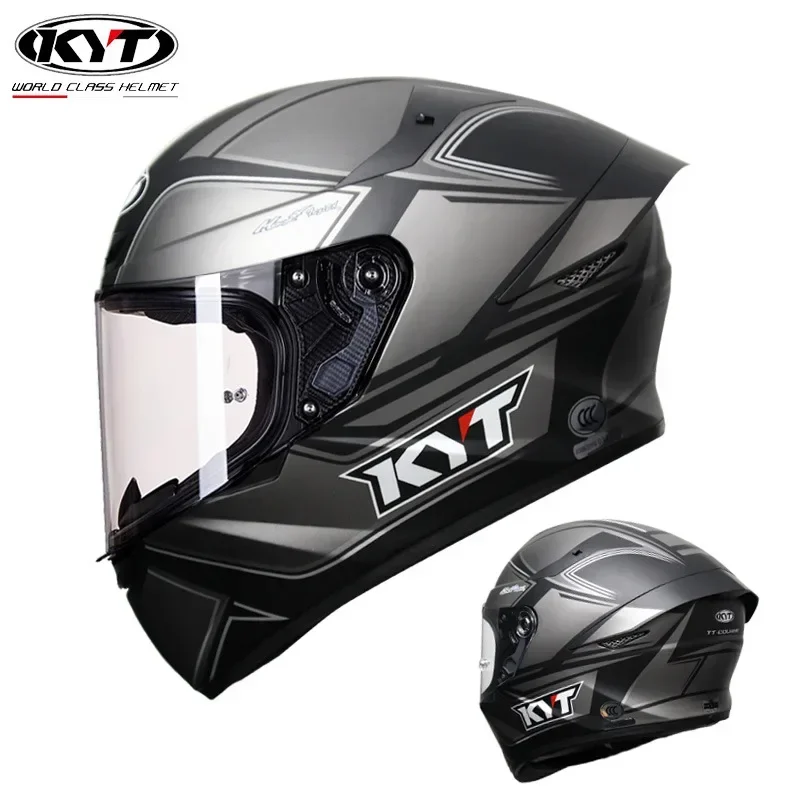 KYT TT  Motorcycle Helmet Full Face Helmet Racing Helmet Anti-Fog Off Road Lightweight  Capacete Motocross Casco Moto Casque