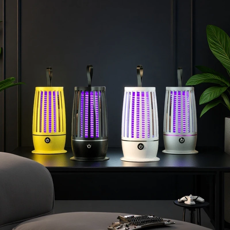 

Rechargeable Portable Mosquito Killer Lamp Electric Fly Trap Zapper Insect Killer Repellent Outdoor Anti Mosquito