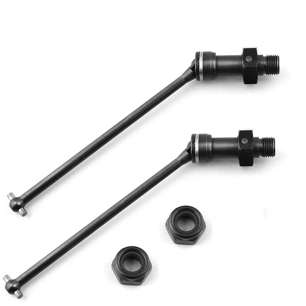 2Pcs Metal Drive Shaft CVD EA1061 for JLB Racing CHEETAH 11101 21101 J3 Speed 1/10 RC Car Upgrade Parts Accessories