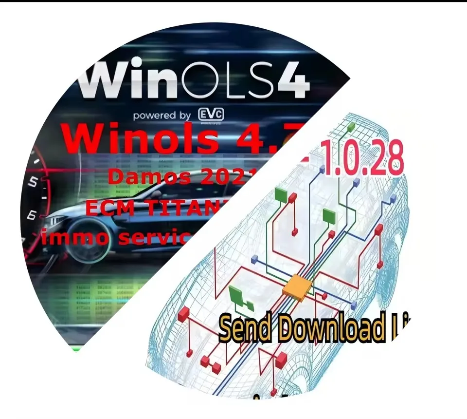 

New DaVinci 1.0.28+Winols 4.7 latest version software repair diagnosis and activate infinite use easy to and run video tutorial