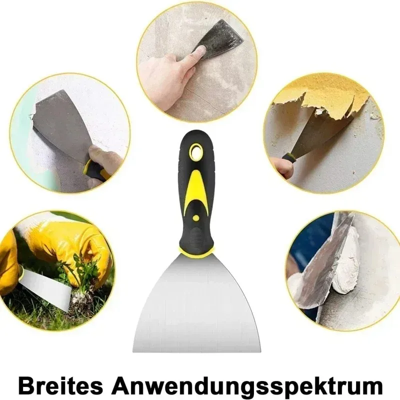 stainless steel putty knife scraper shovel multifunctional paint scraper construction household industrial cleaning hand tools