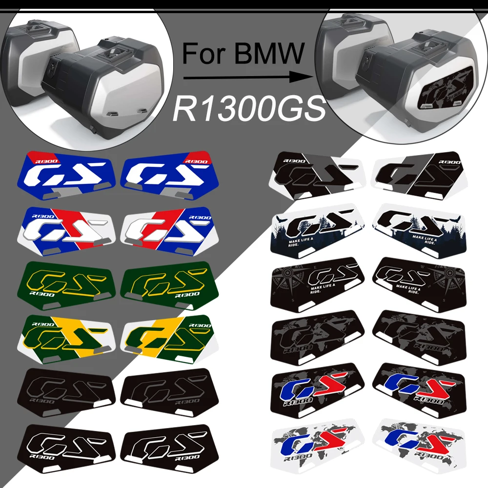 For BMW R 1300 GS R1300GS Trunk Luggage Panniers Side Top Cases Suitcase Protector Stickers Decals ADV Adventure 2023 2024c