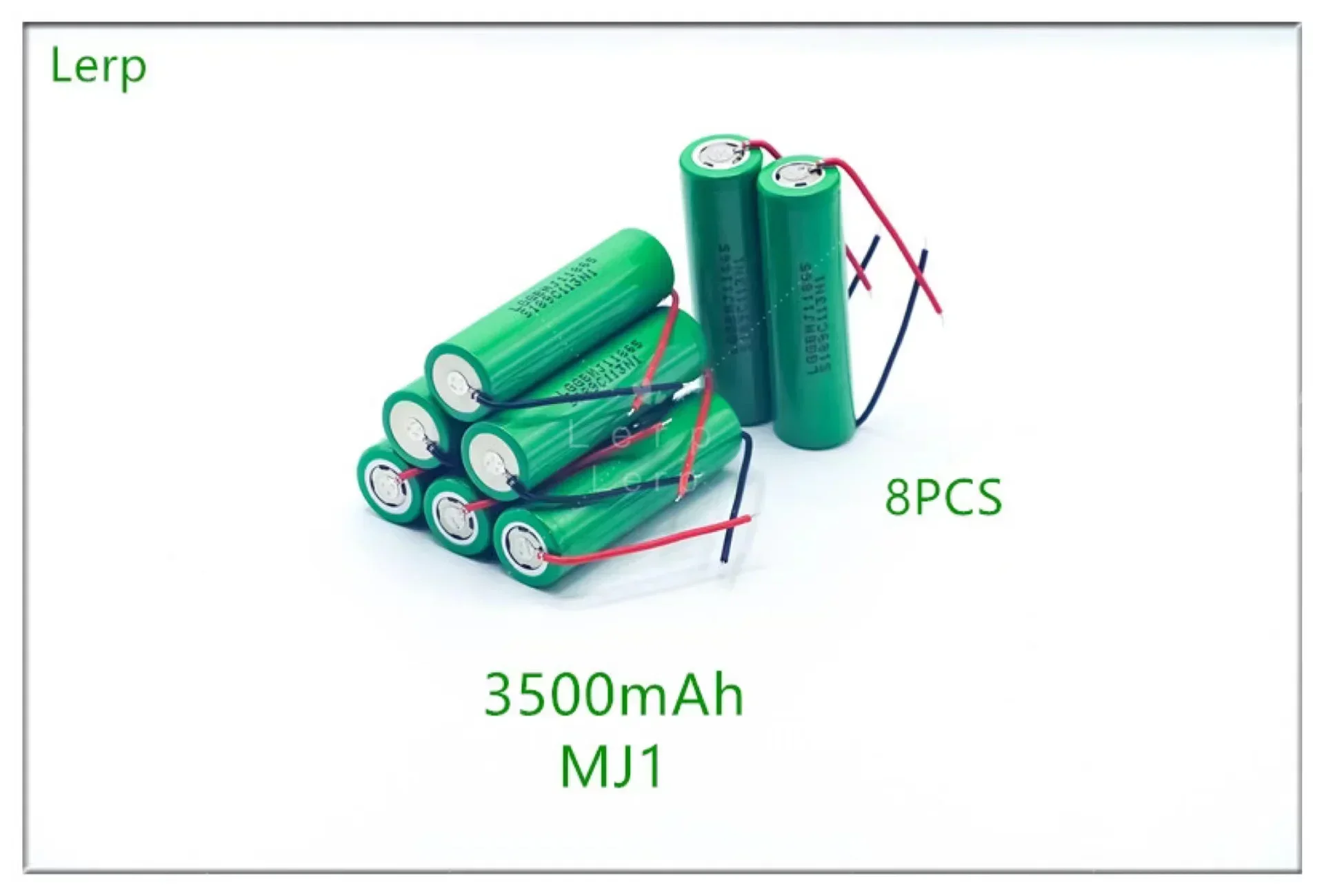 

2024 new 18650 MJ1 3.7V 3500mAh rechargeable lithium battery, high-power discharge 30A, high current self-made